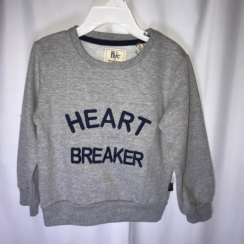 KIDS Rebel James & Charil Sweatshirt heartbreaker Boys Small